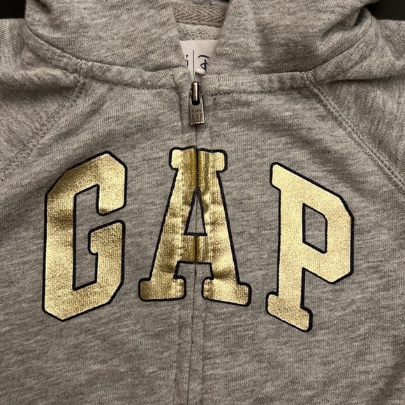 Gap Disney Minnie Mouse Bow Hooded Zipper Sweatshirt 3T - Picture 7 of 7